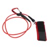 Freediving Lanyard Leash Diving Safety Rope Cable with Wristband Carabiner
