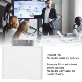 VBESTLIFE 30 Pin Bluetooth Adapter Receiver, Bluetooth Transmitter Plug and Play & Automatic Compatible with iOS Pod and Other 30 Pin Dock Speakers (White)