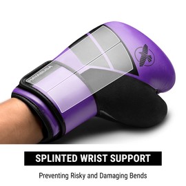 Hayabusa S4 Boxing Gloves for Men and Women - Purple, 10 oz