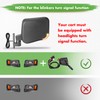 10L0L Golf Cart Mirrors with Turn Signal Side Rear View