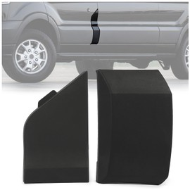 HECASA Fuel Filler Door Gas Cap Hatch Cover & Moulding Trim Compatible with 2015-2023 Ford Transit Replacement for FO1759104 CK4Z-61405A26-B BK3Z6129077AC Fuel Tank Filler Cap Kit