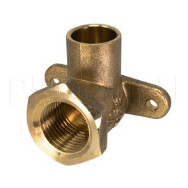 PROCURU 1-Pack 1/2-Inch Drop Ear 90 Elbow C x FNPT (Sweat x Female Thread), Certified Safe for Potable Water