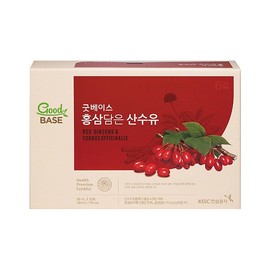 [정관장] 굿베이스홍삼담은 산수유(50ml30포) [Jeonggwanjang] Good Base Red Ginseng with Cornelian Cherry (50ml 30 packets)