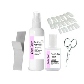 SHEBA NAILS Brush On Resin Silk Nail Wrap Pro Kit