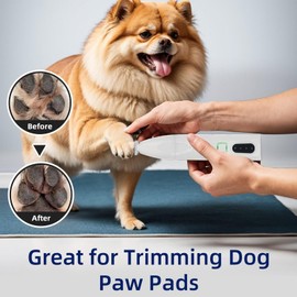 Dog Hair Clippers - Cordless Dog Grooming Clippers | With LED Light, Digital Display, 2 Speeds Adjustable, Pet Supplies For Home Travel Daily Care