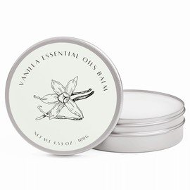 benatu Vanilla Body Oil for Dry Skin Care, Soothing & moisturizing Essential Oil Massage Balm, Scented Vitamin E Body Butter for Women and Men, Blends with Geranium, Sandalwood, Frankincense 3.53 oz