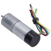 DC Geared Motor with Encoder Speed Measuring Signal Feedback Smart