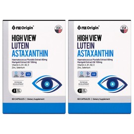 ANGET ORIGIN Enget Origin Hiview Lutein Astaxanthin 2 pieces Eye health Eye fatigue Contains marigold flower extract and vitamin E / 엔젯오리진 하이뷰 루테인 아스타잔틴 2개 눈건강 눈피로 마리골드꽃추출물 비타민E 함유