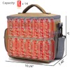 FlowFly Insulated Reusable Lunch Bag Adult Large Lunch Box for
