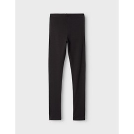 NAME IT Girls' Basic Leggings Organic Cotton Black 140