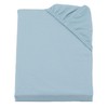 SETEX Light Blue Fitted Sheet 204cm x 169cm