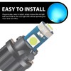 MOXRUQ 20 PCS T5 Led Bulbs Dash Lights, 37 74