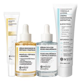 Weud Skincare Express Hidratante Aclarante Facial Ojos Kit