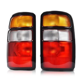 PIT66 Tail Lights Compatible with Chevy Suburban Tahoe 2000-2006, Fit GMC Yukon/Yukon Denali/Yukon Denali XL 2000-2006 Rear Tail Lamps Pair