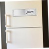CAXUSD Panda Pattern Dishwasher Clean Dirty Sign Kitchen Appliance Magnet