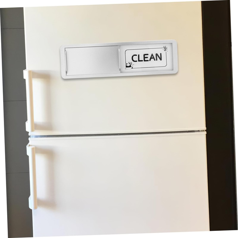CAXUSD Panda Pattern Dishwasher Clean Dirty Sign Kitchen Appliance Magnet