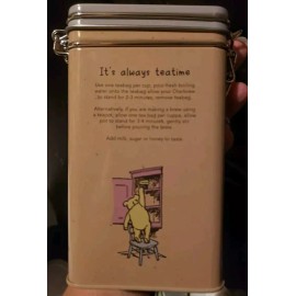 CHARBREW Tea Tin HUNNY (Honey) & LEMON Winnie the Pooh 60 Teabags