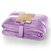 DecoKing Cuddly Microfiber Blanket Bedspread Fleece Faux Fur Blanket Fluffy