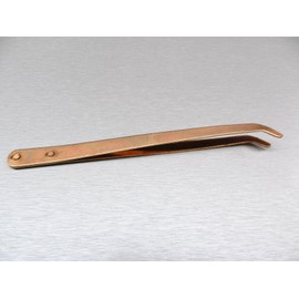 Copper Tongs Curved TIP Copper Tweezers for Pickler Jewelry Pickling Solution By JTS