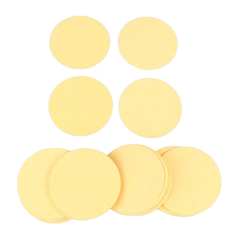 Compressed Wood Pulp Facial Sponges Natural Cellulose Face Sponge for