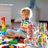 Montex Acrylic Wall Toy Dispenser, Acrylic Wall Storage, (Triple Compartment)