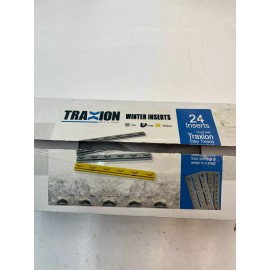 Traxion Cold Winter Step Treads (24pcs) Gray, For Icy Conditions and Winter