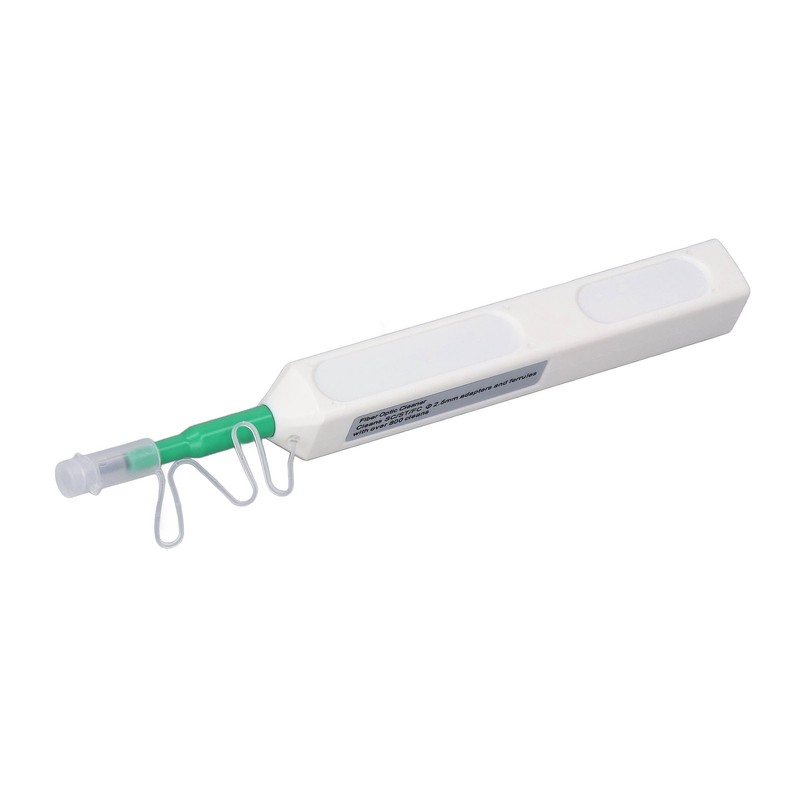Fiber Optic Cleaning Pen Sound Prompt 180 Degree Clean Low
