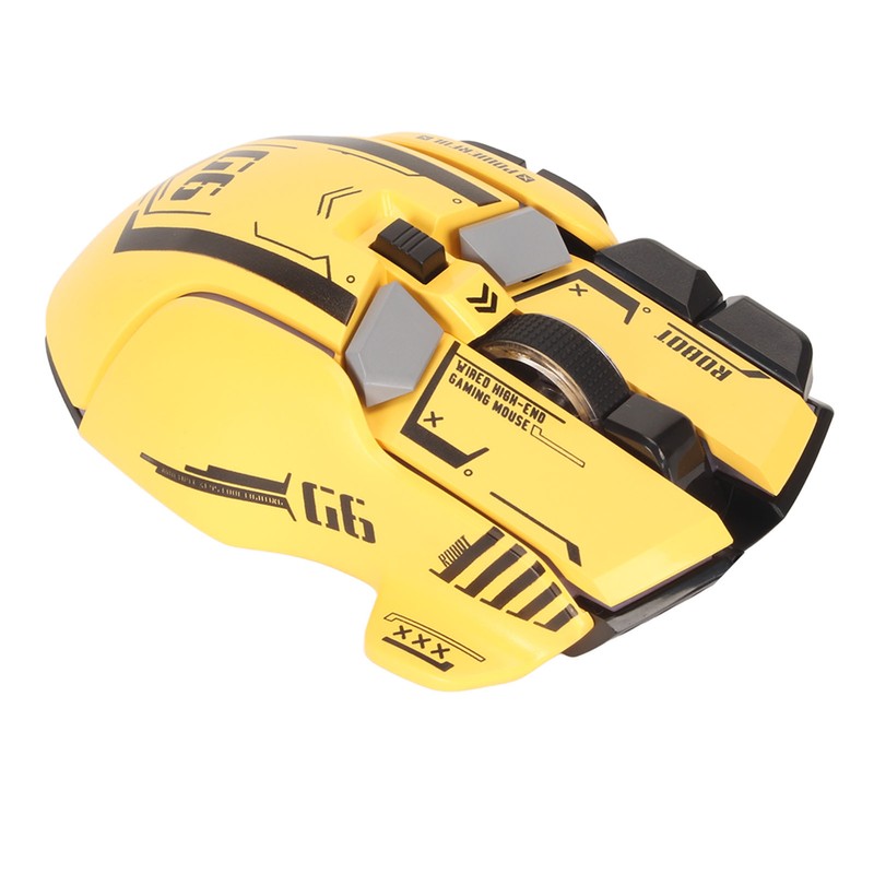 Wired Gaming Mouse 10 Button Macro Programmable 13 RGB Lighting