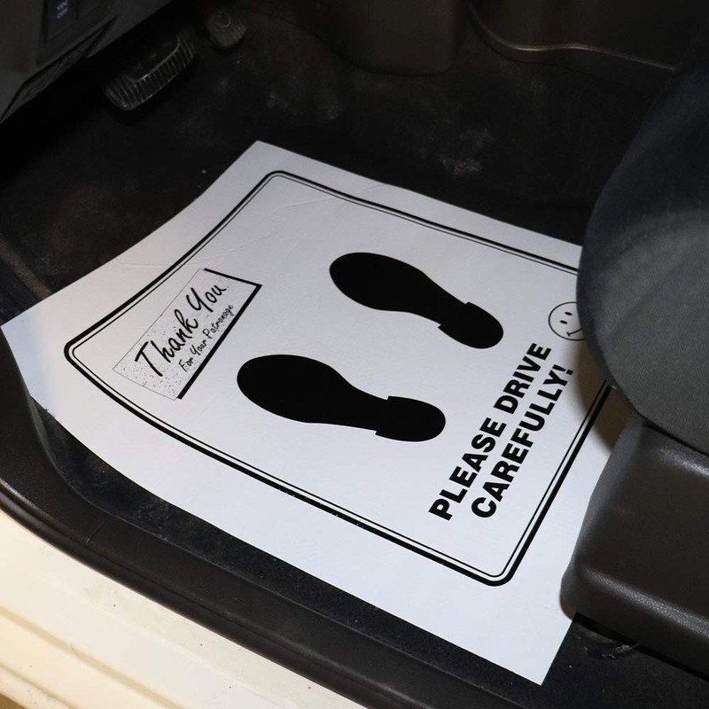 Paper Floor Mats - Thanks for Coming in (250 Pack)