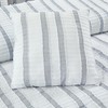 Modern Threads 5-Piece Jacquard Comforter Set, Bianca King in White
