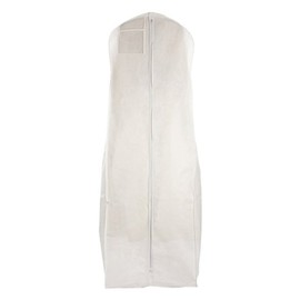 Tuva Breathable Wedding Dress and Breathable Gown Garment Bag, White, 72" Long