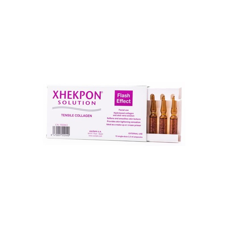 Xhekpon Solura Colageno Efecto - Vaso (10 x 2,5 ml)