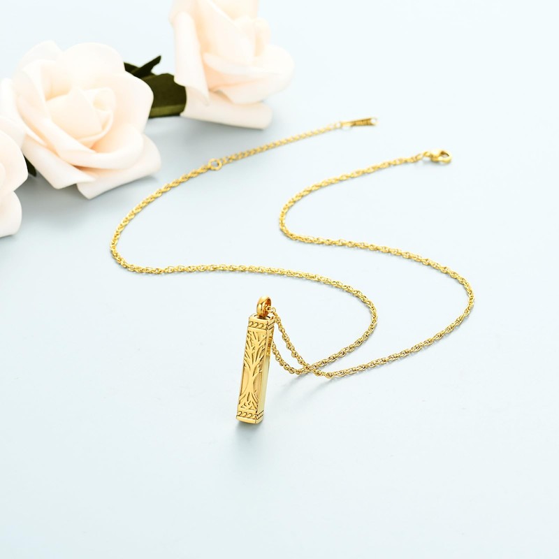 shajwo Tree of Life Urn Necklaces for Ashes for Women