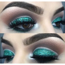 LA Splash Cosmetics Metallic Champagne Loose Glitter Eyeshadow Powder for Carnival/Masquerade/Party/Holiday - Crystallized Glitter Set, Includes Thirstle, fuzzy flamingo, and Tequilini