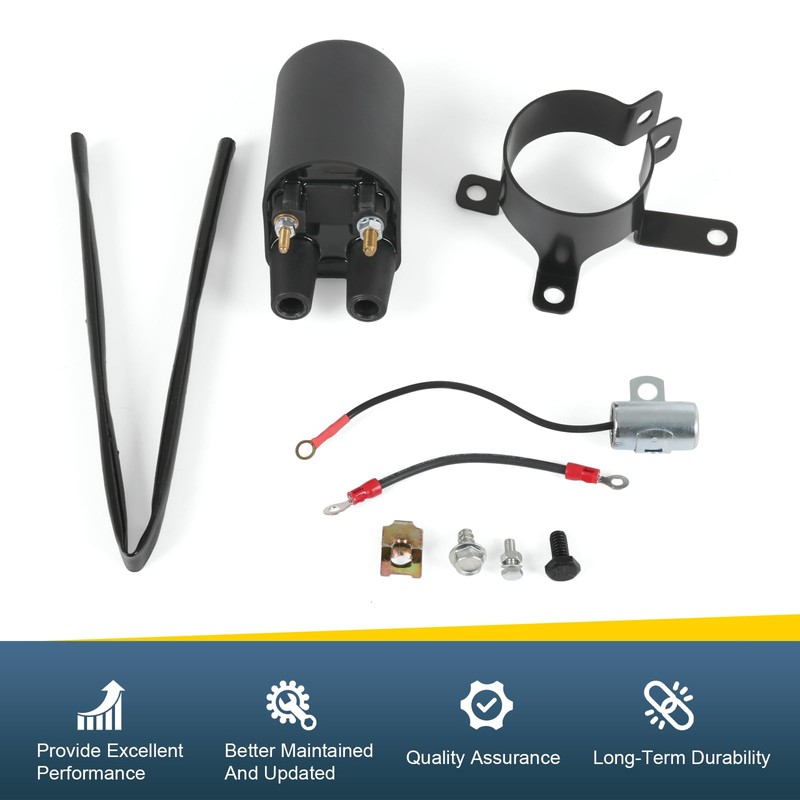 RADHLBNIU 166-0772 Ignition Coil Compatible with Onan Points BF B43