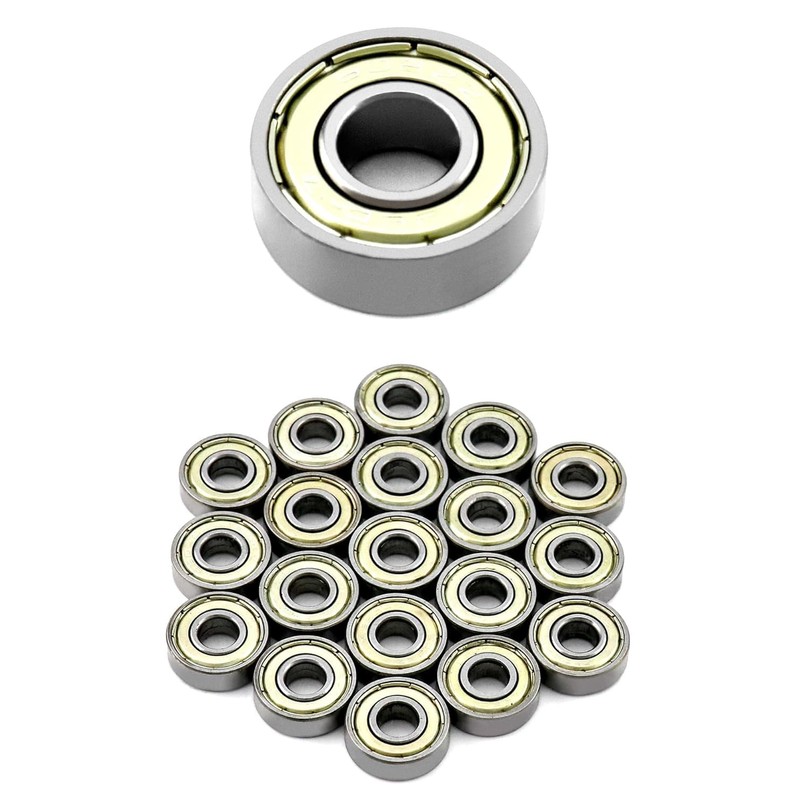 AnaTI 4 Cuscinetti A Sfera 608ZZ In Acciaio Per Skateboard