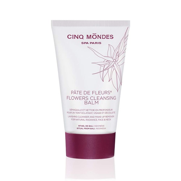 Cinq Mondes Flowers Cleansing Balm - 5.0 oz. Deep pore cleanse and make up remover for all skin