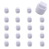 20 Pack 1/2 Inch PVC Pipe Male Thread Plug, PVC