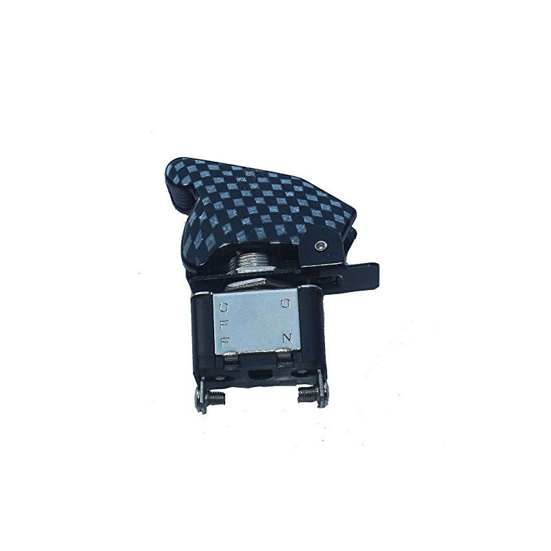 Mintice™ 5 X 12V 20A Carbon Fiber Cover Rocker Toggle