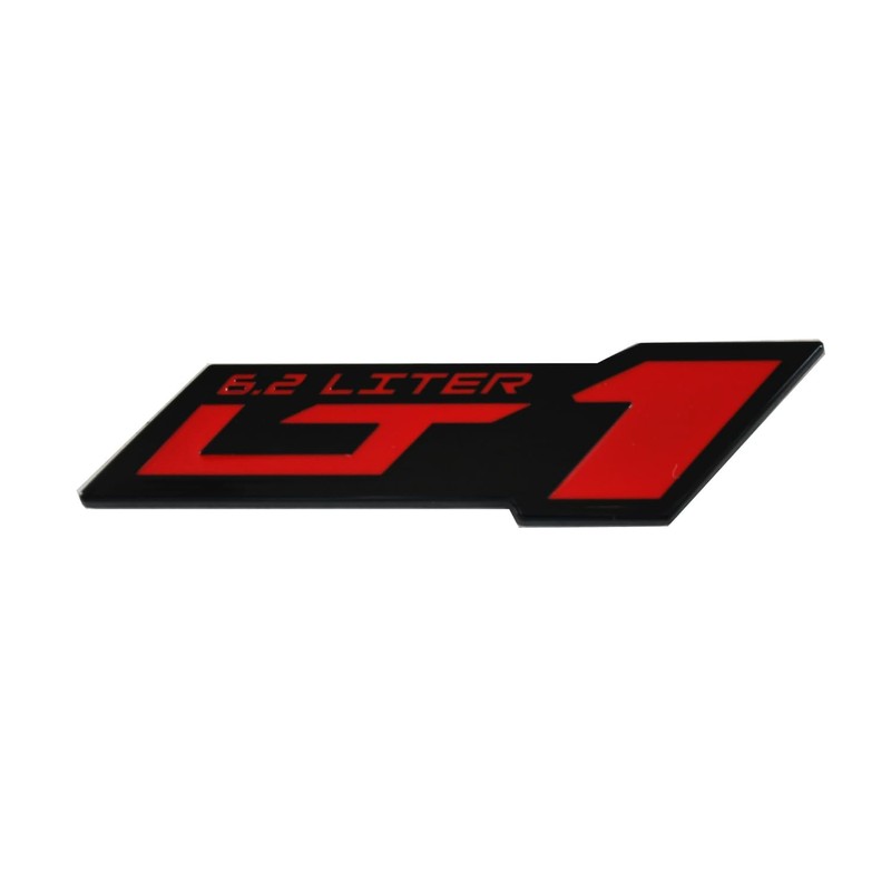 2pcs LT 1 6.2 Liter ZR1 Emblem Engine Hood Badge