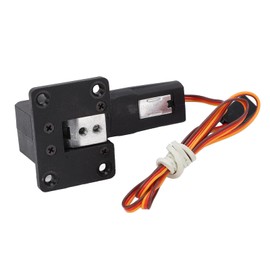 BONKZEBU Electric Landing Gear, RC Plane Retractable Landing Gear, High Simulation Worm Landing Gear with Screws for 1.1M RC Plane Fixed Wing Aircraft