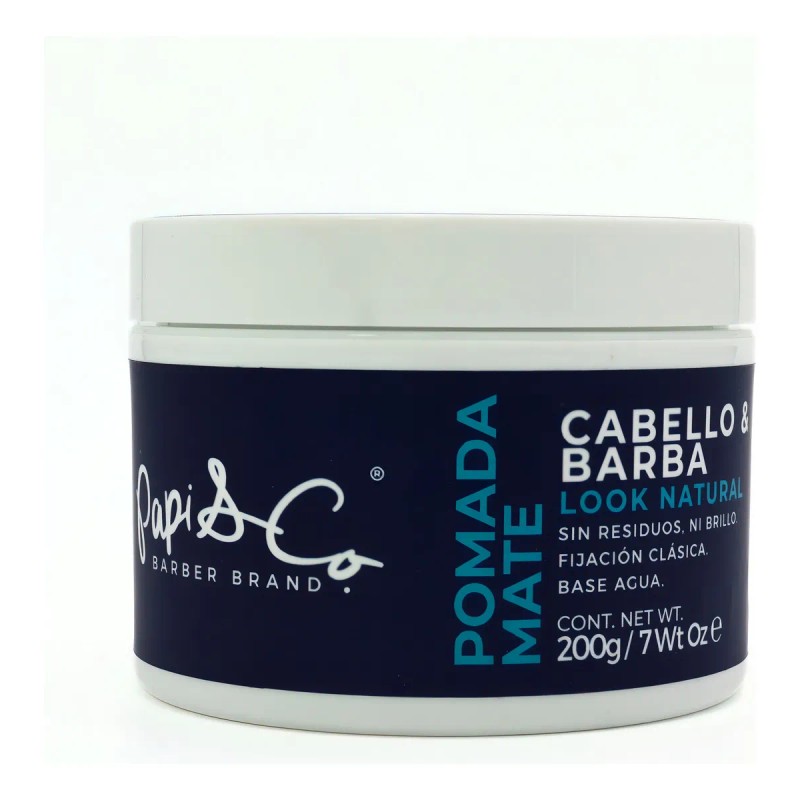 Pomada Para Cabello Y Barba Matte Pomade De Papi &