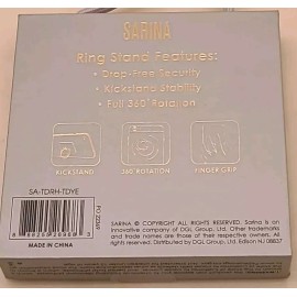 Sarina Oval Tie Dye Rainbow Ring Stand for Smartphones Sealed Box