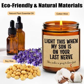 Daughter in Law Gifts, Birthday Gifts for Daughter in Law from Mother in Law or Father in Law, Daughter in Law Christmas Gifts, Surprise Gifts for Future Daughter in Law Sons Girlfriend Adult Candle