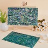 GORGECRAFT 241x140mm 2Pcs Abalone Shell Stick Abalone Veneer Sheet Green