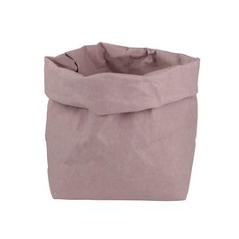 BIOZOYG Krempelbox Stuff Size Sustainable All-Purpose Basket Made of Washable Paper 0.55 cm Thick I Storage Basket for Bathroom Children's Room etc. I Gift Bag Plants Planter Berry