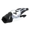 UA Clean Up Batting Gloves 6001310 (002), Black, White, Black,