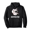 Japanese Judo Grappling Randori Pullover Hoodie, black