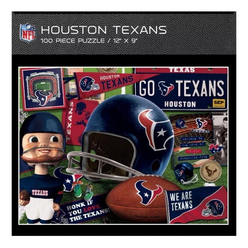 Houston Texans 4 in 1 Puzzle Pack SP4