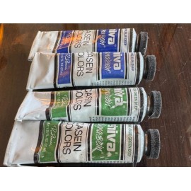 4 Casein The Shiva Series Underpainting full soft 37ml Tubes, Set of 4